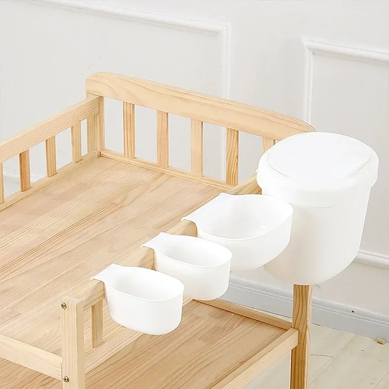 Diaper Caddy Organizer - 아기 침대 행잉 보관함, 면 신생아