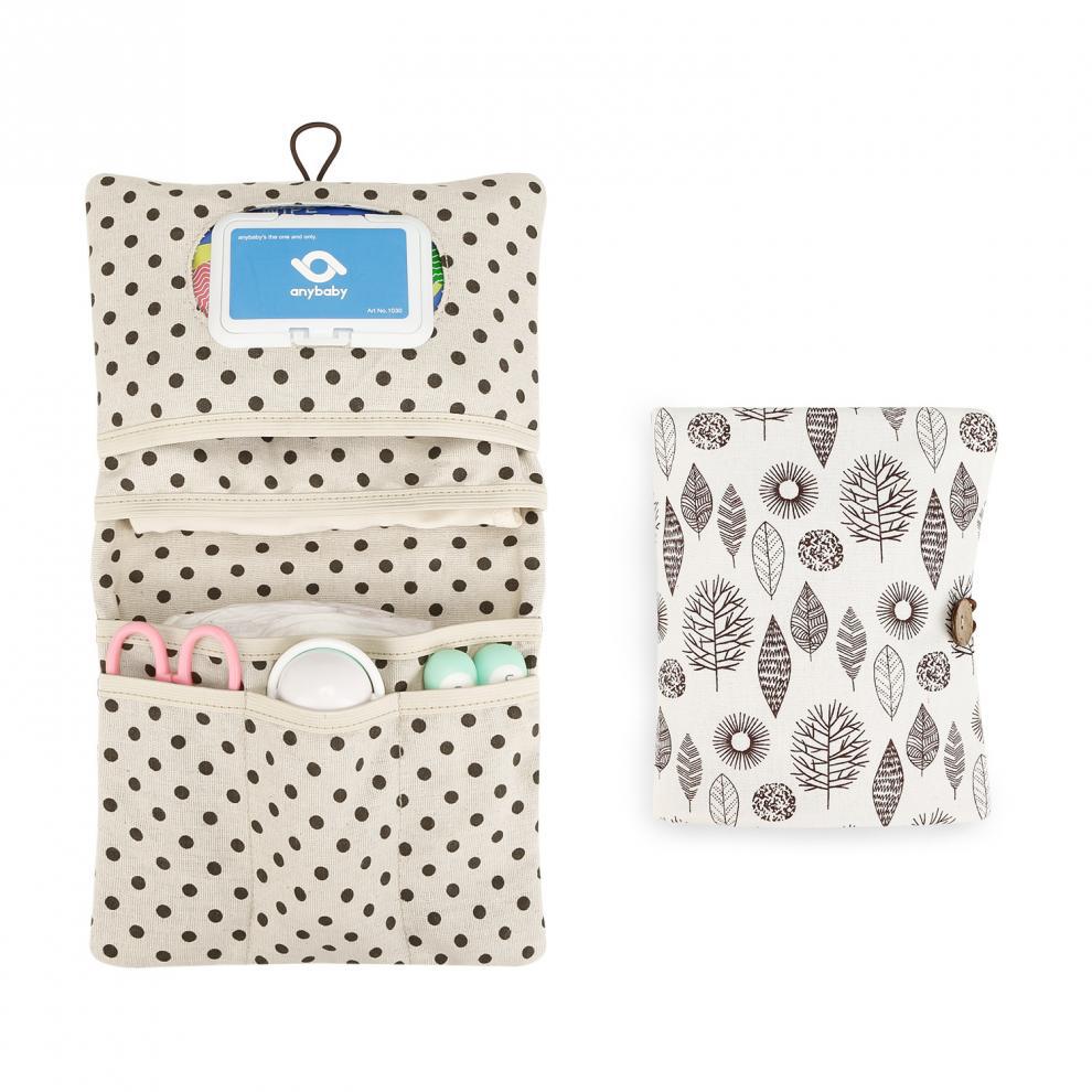 Diaper Caddy Organizer - 방수 아기 기저귀 보관 가방 재사용