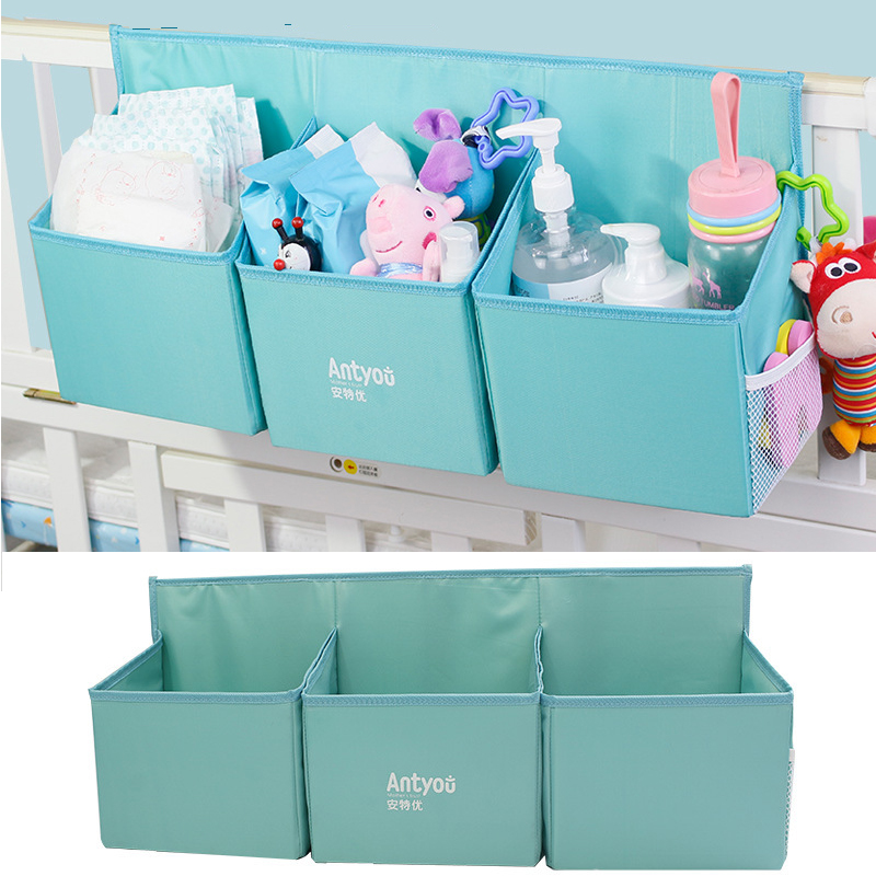 Baby Nursery Bedding Sets - 대형 걸이식 보관 장난감 기저귀 포켓,