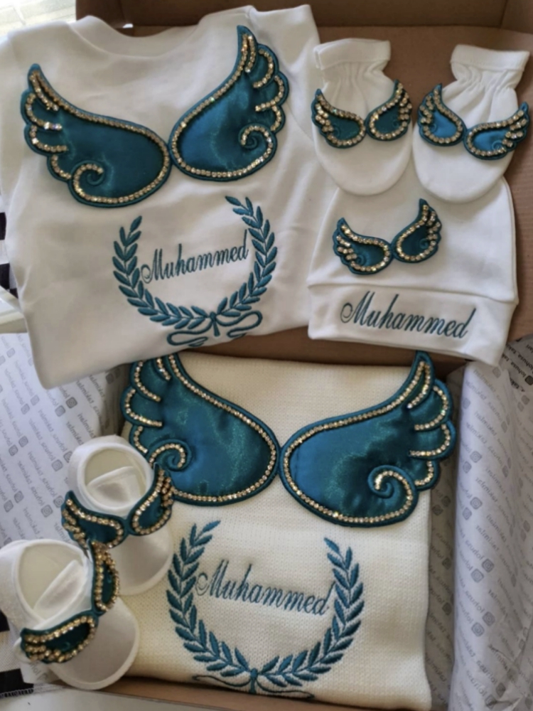 Baby Nursery Bedding Sets - 돌블링 병원 출구 5종 자수 이름