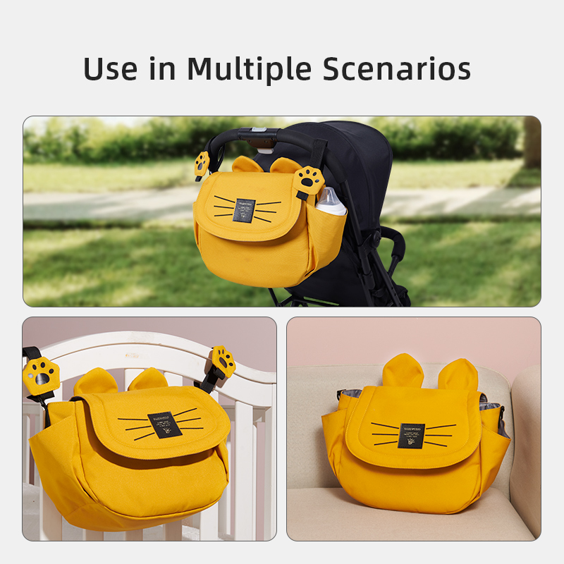 Sunveno 고양이 기저귀 가방 대용량 엄마 여행 가 - Diaper Caddy Organizer 리뷰 및 가격