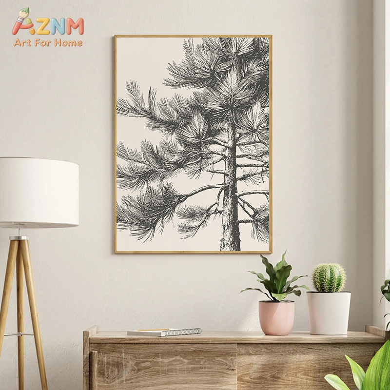AZNM 빈티지 스케치 아기 동물 캔버스 벽 예술 여우 - Baby Nursery Vintage Decor 리뷰 및 가격