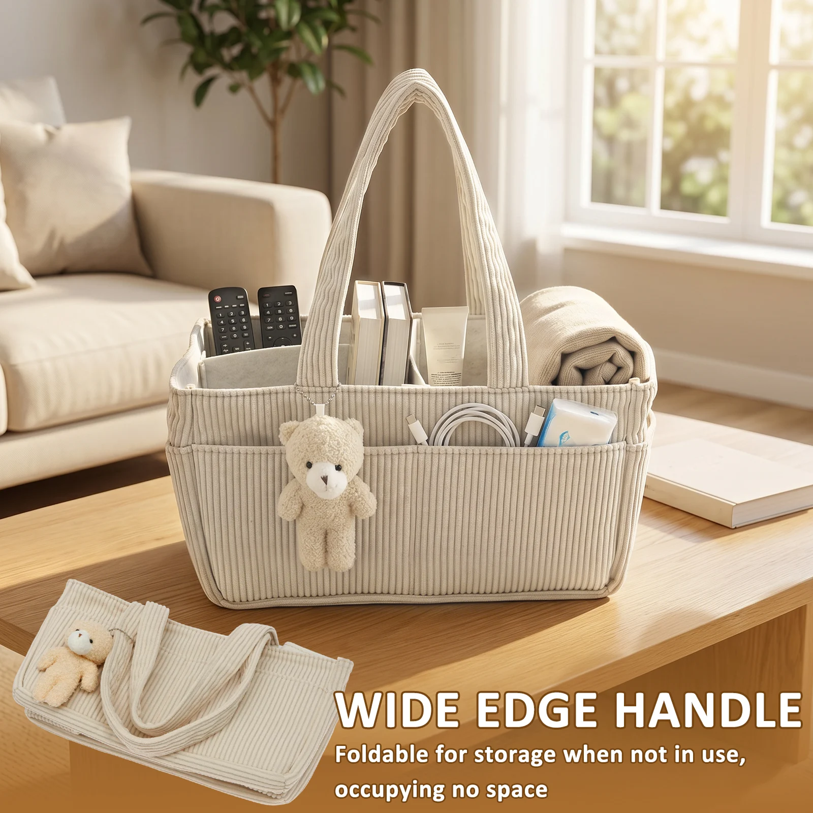 휴대용 여행용 엄마 가방, 접이식 아기 기저귀 정리함, - Diaper Caddy Organizer 리뷰 및 가격