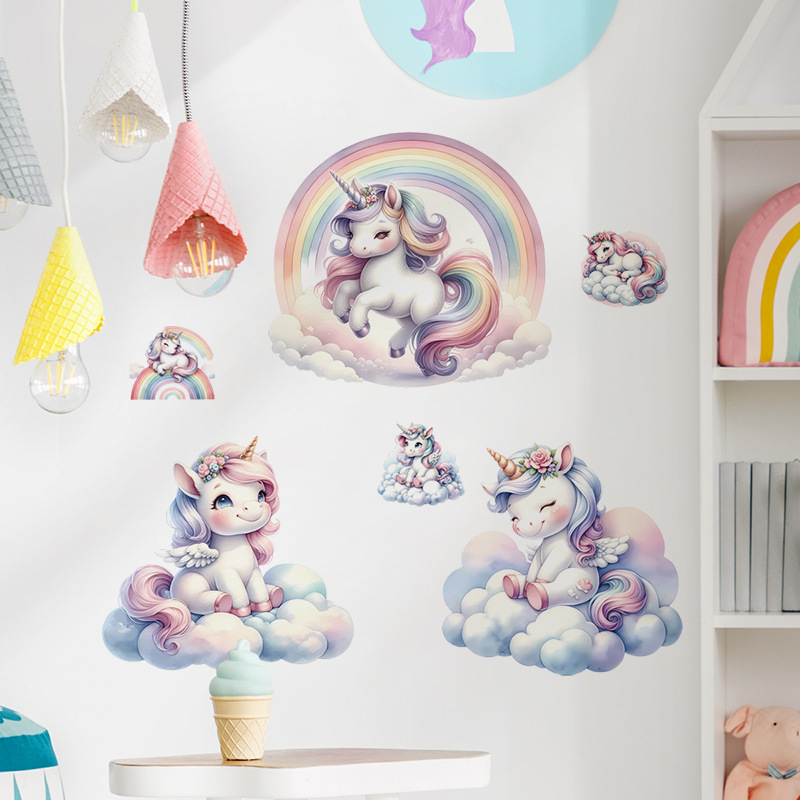 유니콘 장식 비닐 어린이 벽 스티커 아기 소녀 방 장식 - Baby Nursery Ideas Girl 리뷰 및 가격