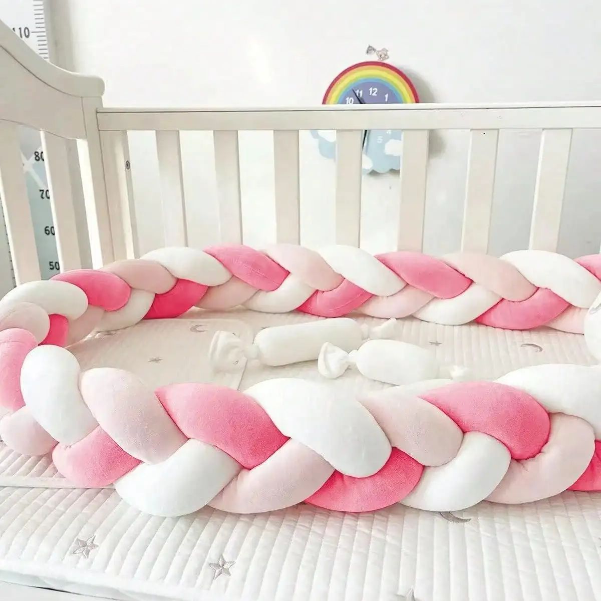 유아용 침대 범퍼 보호대, 아기 침대 장식, 침구 세트 - Baby Nursery Rhymes 리뷰 및 가격