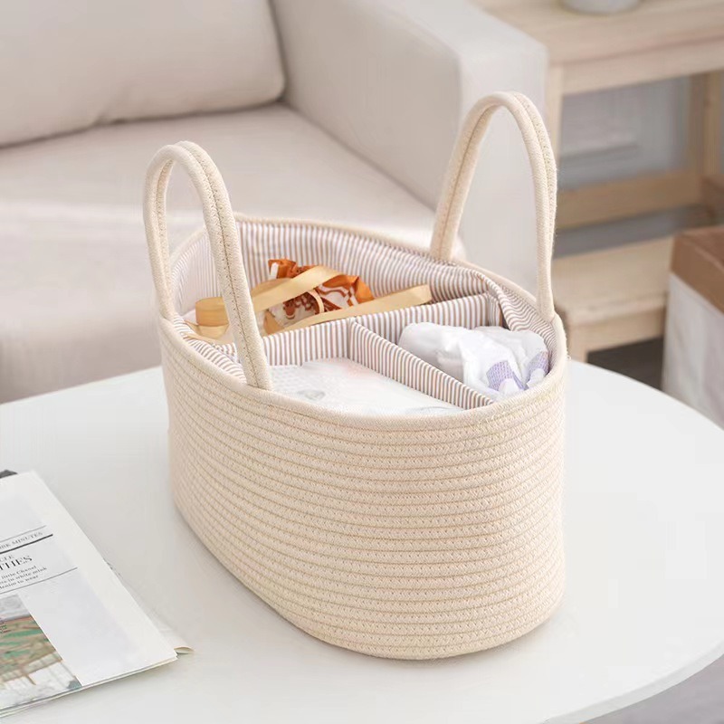 접이식 기저귀 정리함 면 로프 기저귀 가방 휴대용 엄마 - Diaper Caddy Organizer 리뷰 및 가격