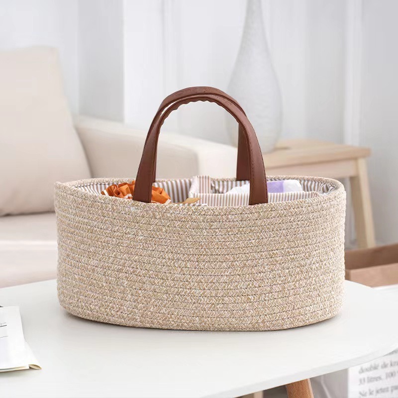접이식 기저귀 정리함 면 로프 기저귀 가방 휴대용 엄마 - Diaper Caddy Organizer 리뷰 및 가격