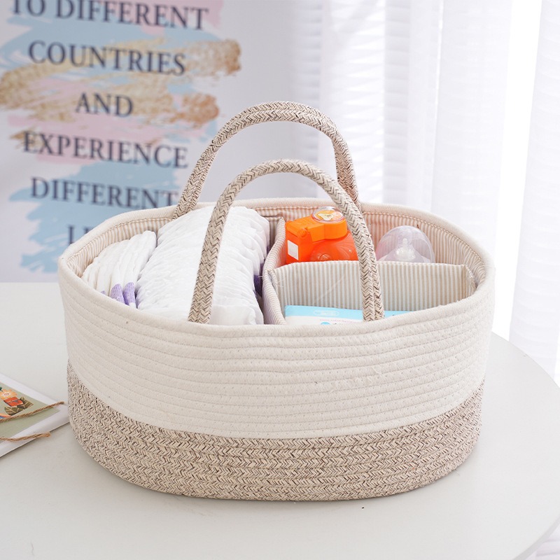 접이식 기저귀 정리함 면 로프 기저귀 가방 휴대용 엄마 - Diaper Caddy Organizer 리뷰 및 가격