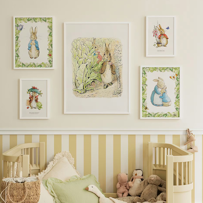 1PC 프레임리스 장식 예술 프린트, 빈티지 보호 스타 - Baby Nursery Vintage Decor 리뷰 및 가격